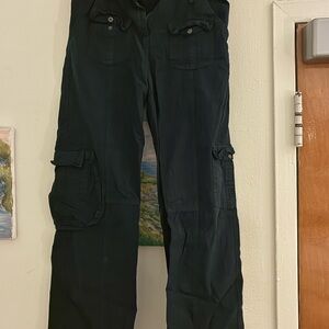 Brandy Melville Navy Kim Cargo Pants